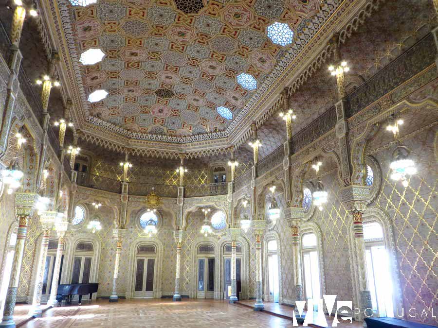 Sala Árabe del Palacio de la Bolsa guía de Oporto