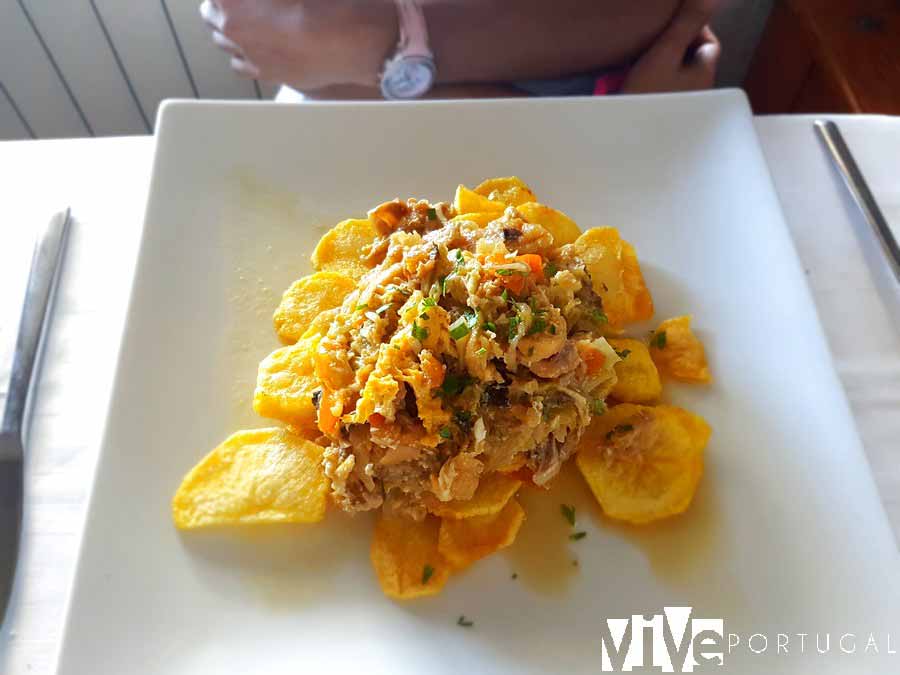 Bacalao del restaurante Cinta D'Ouro