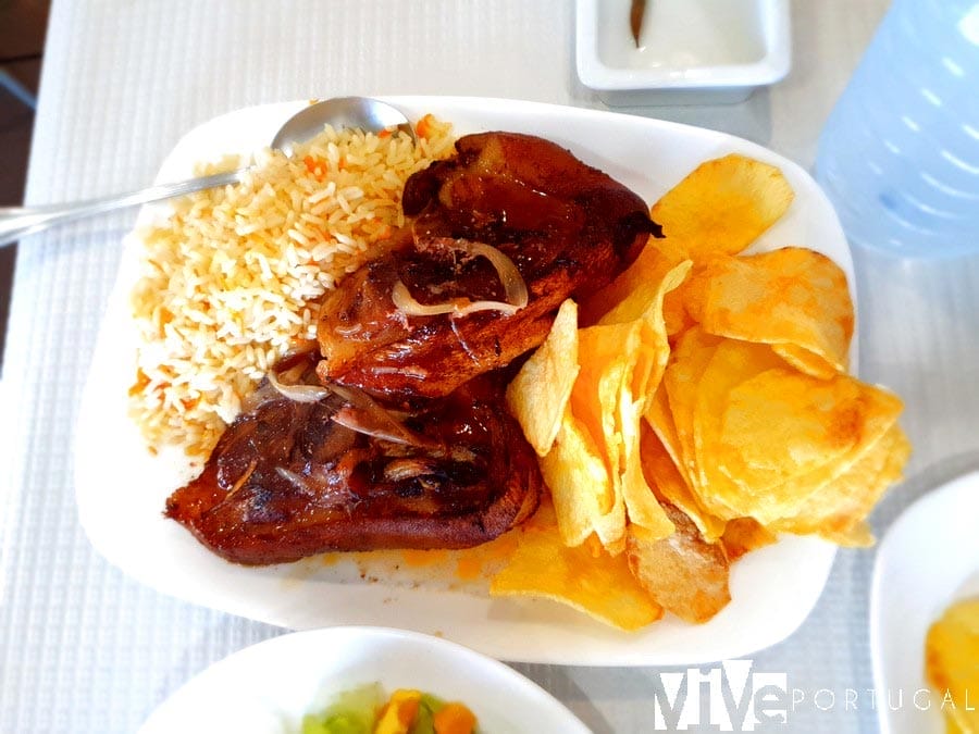 Pernil del restaurante Peralta de Escalhão