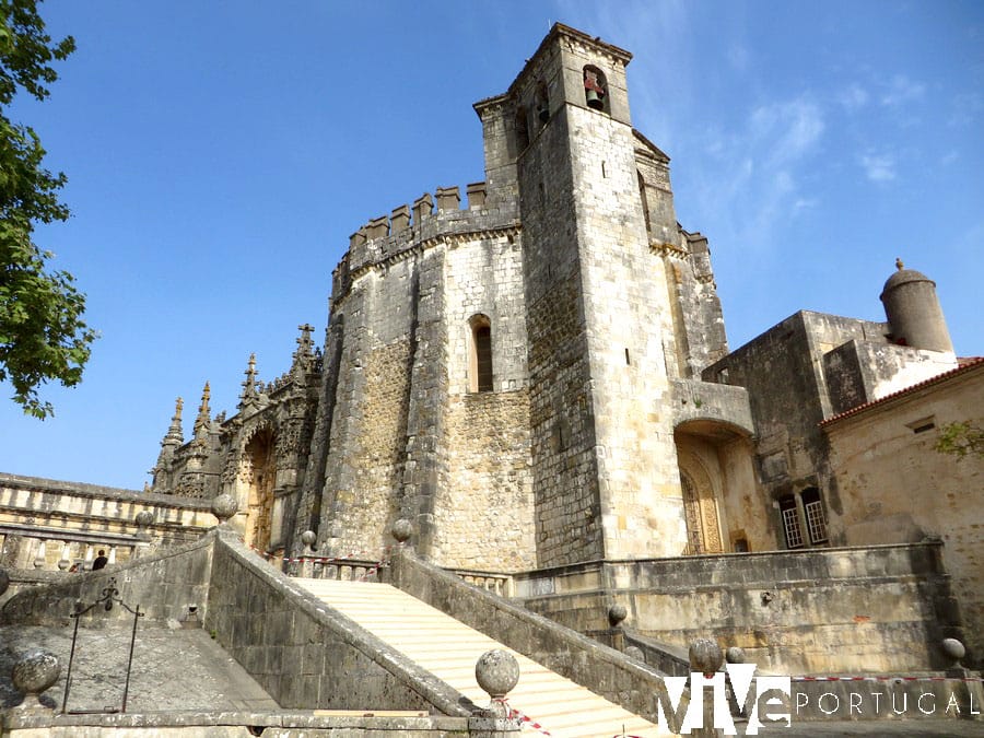 Exterior de la iglesia del Convento de Cristo qué ver en Tomar