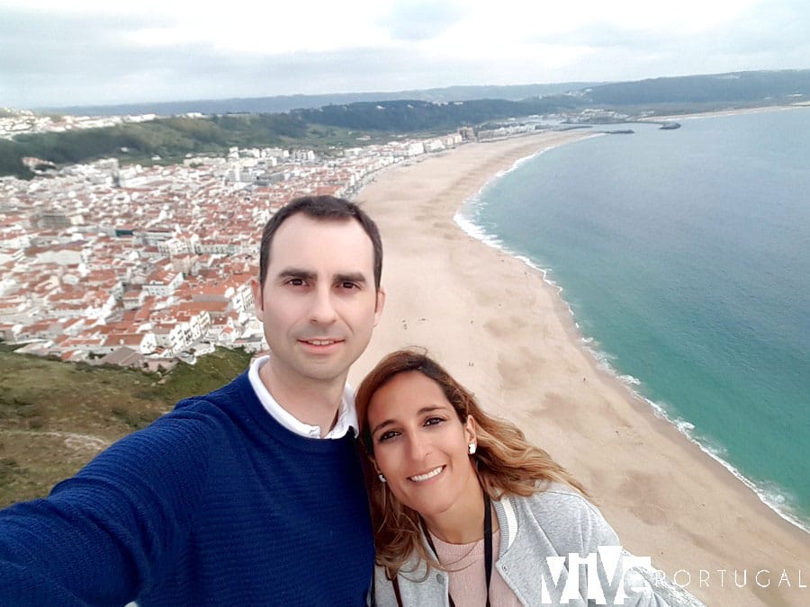 'Selfie' desde el mirador de Suberco