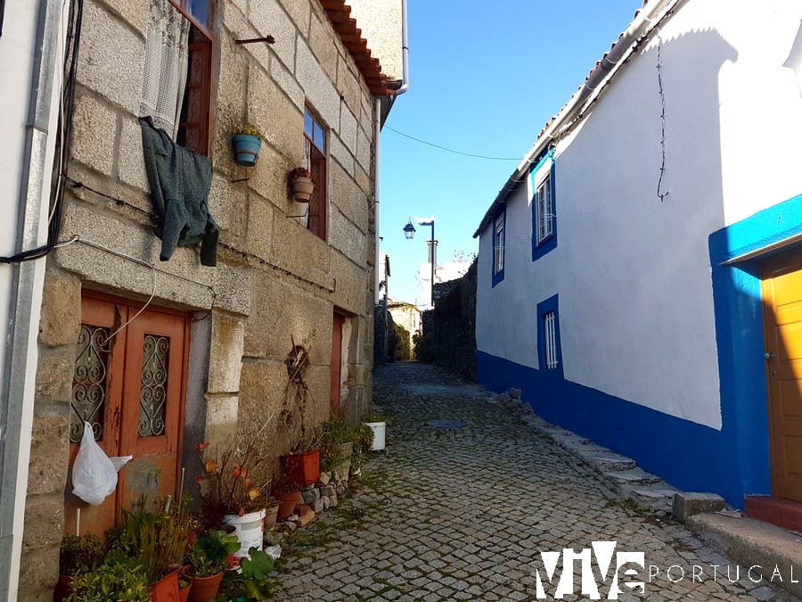 Una calle de Trancoso Portugal