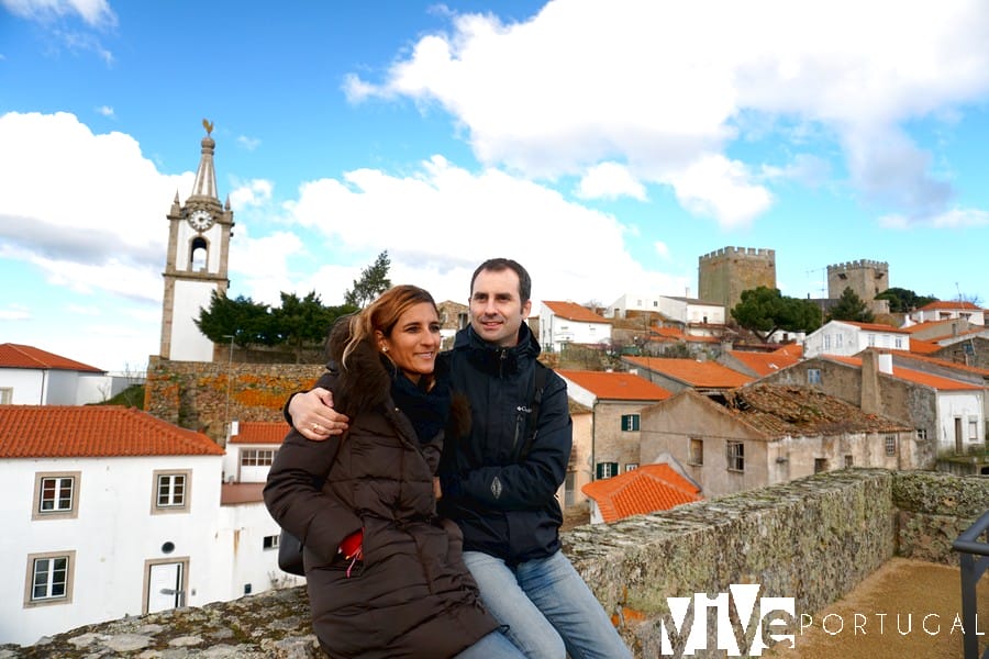 Sobre la muralla de Pinhel Portugal