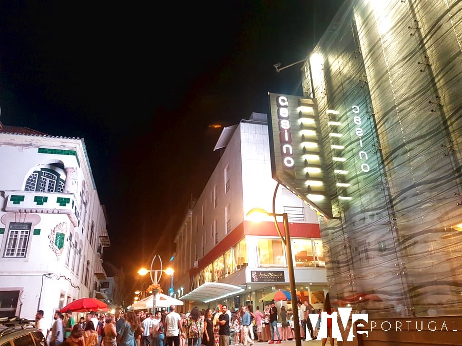 Ambiente nocturno de Figueira da Foz