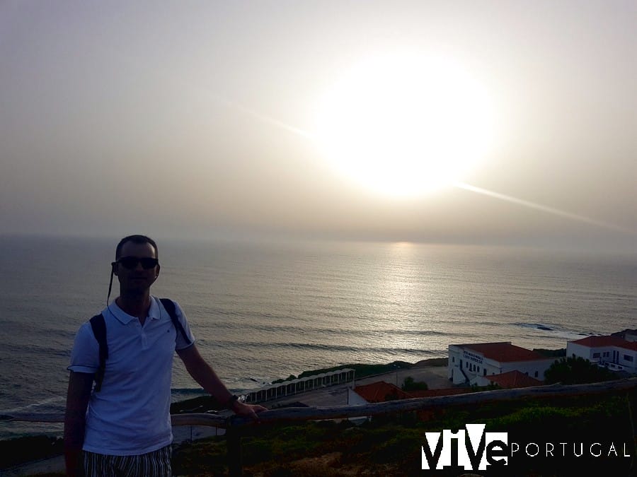 Atardecer en el mirador del Cabo Mondego