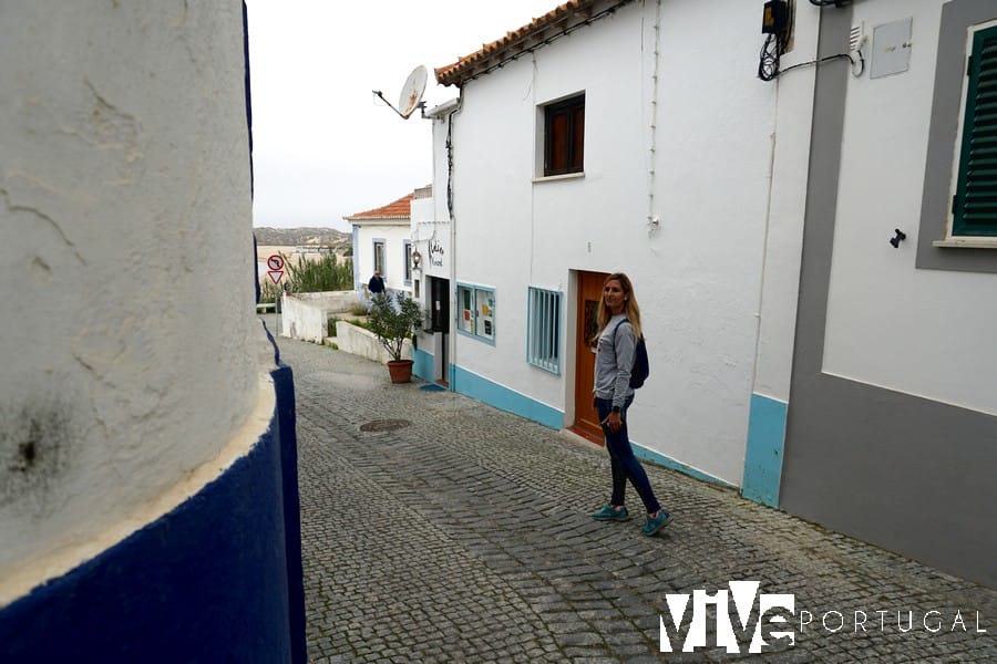 Una calle de Vila Nova de Milfontes