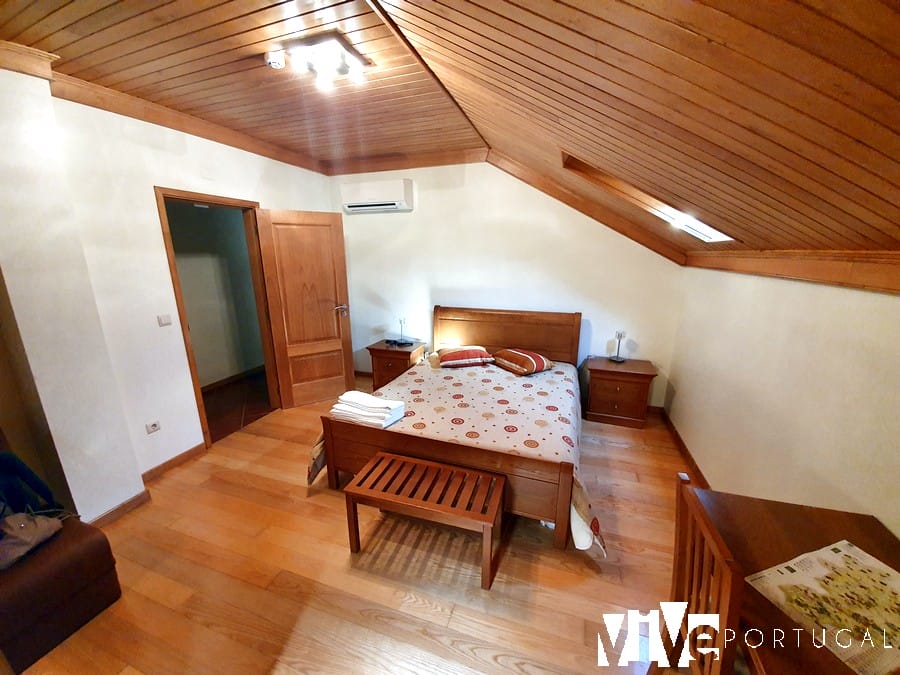 Nuestra habitación de la Casa da Ribeirinha