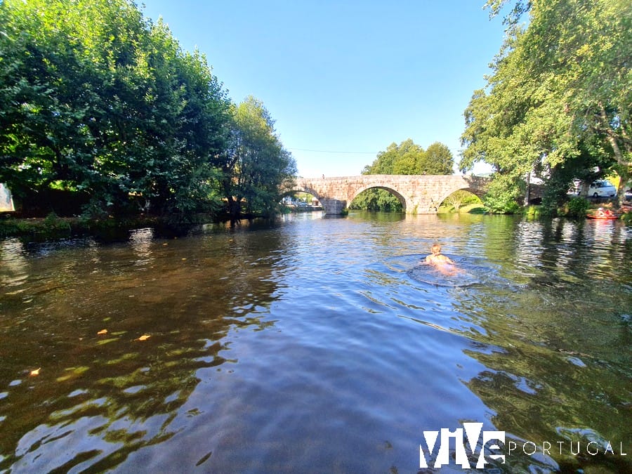 Playa fluvial de Sandomil