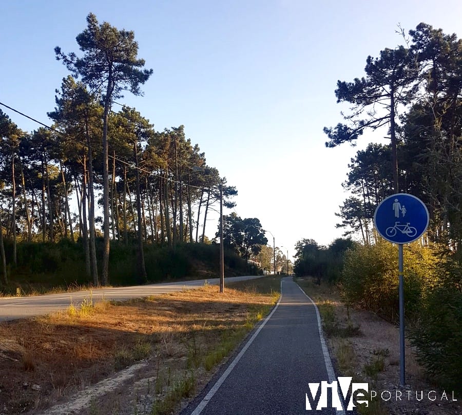 Carril bici entre Furadouro y Esmoriz