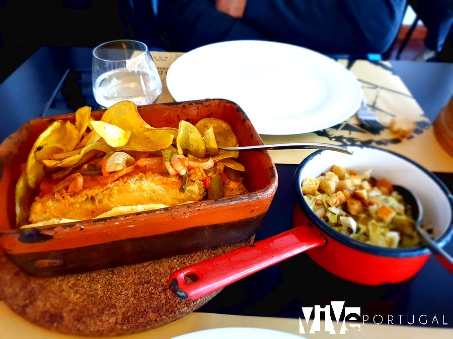 Bacalao al estilo de la casa de Fiado Restaurante