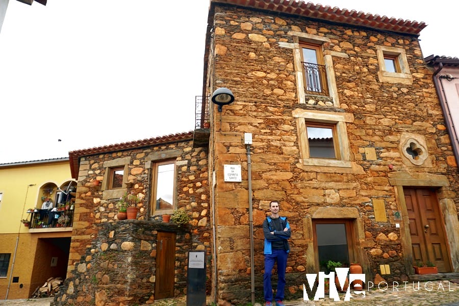 Casas de esquisto en Janeiro de Cima