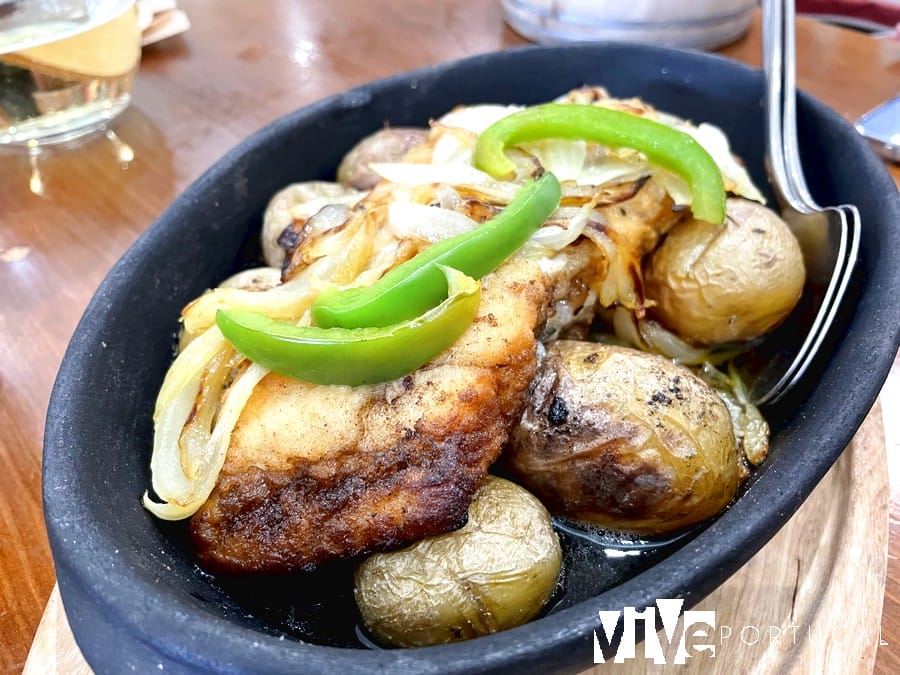 Bacalhau com batata a murro de Casa Agrícola Domingos Ambrósio 