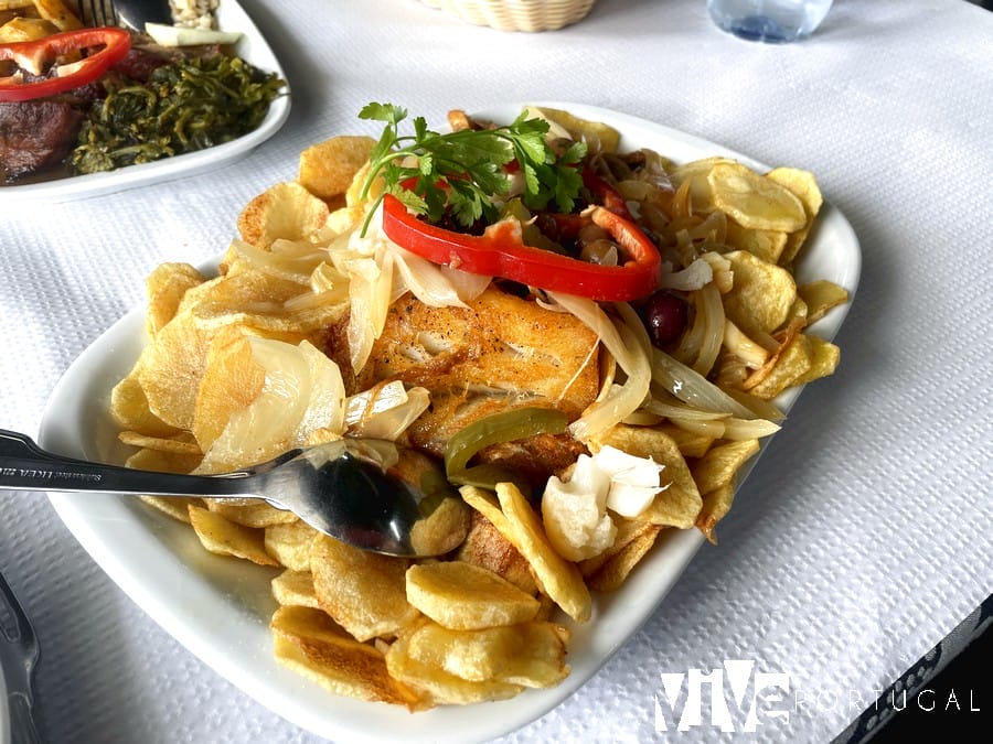 Bacalao al estilo de la casa de Sabores de Barroso