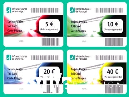 Tollcard con las cuatro modalidades de saldo