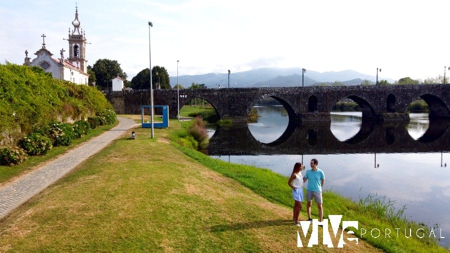 Vista característica de Ponte de Lima