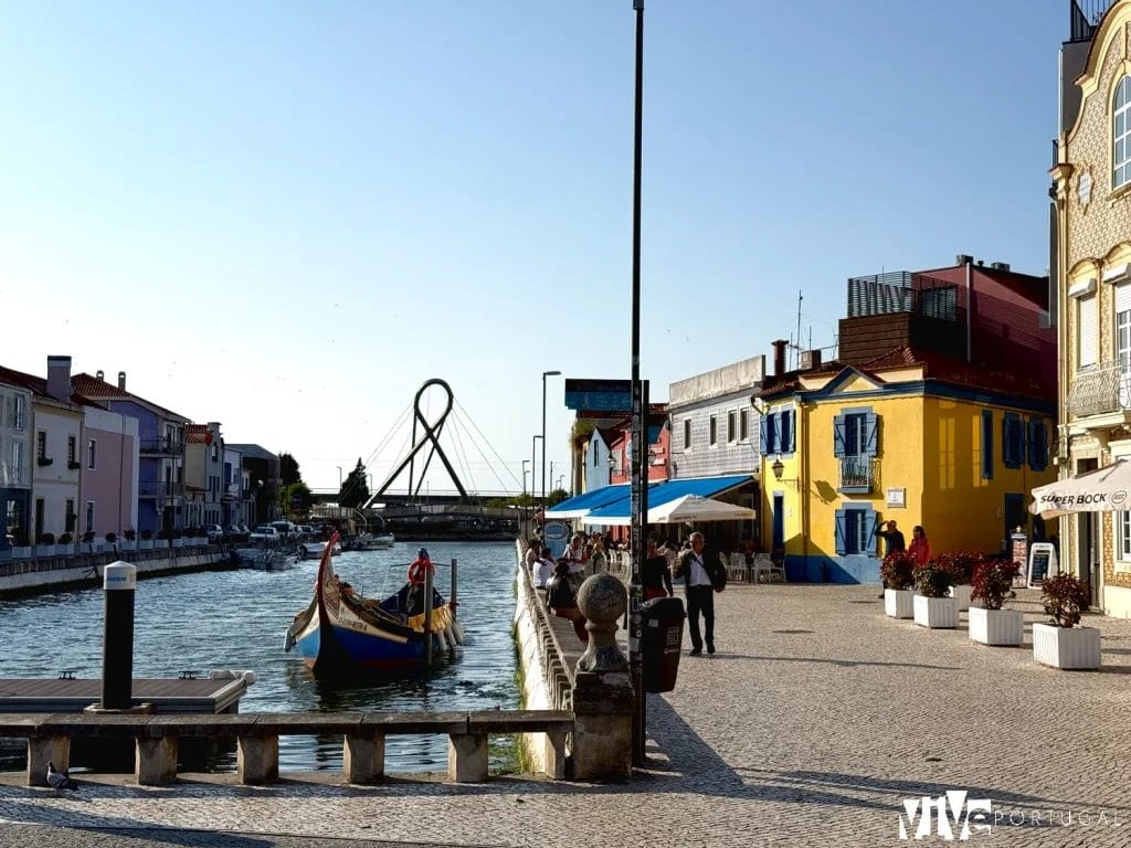'Moliceiros' barrio de Beira Mar de Aveiro