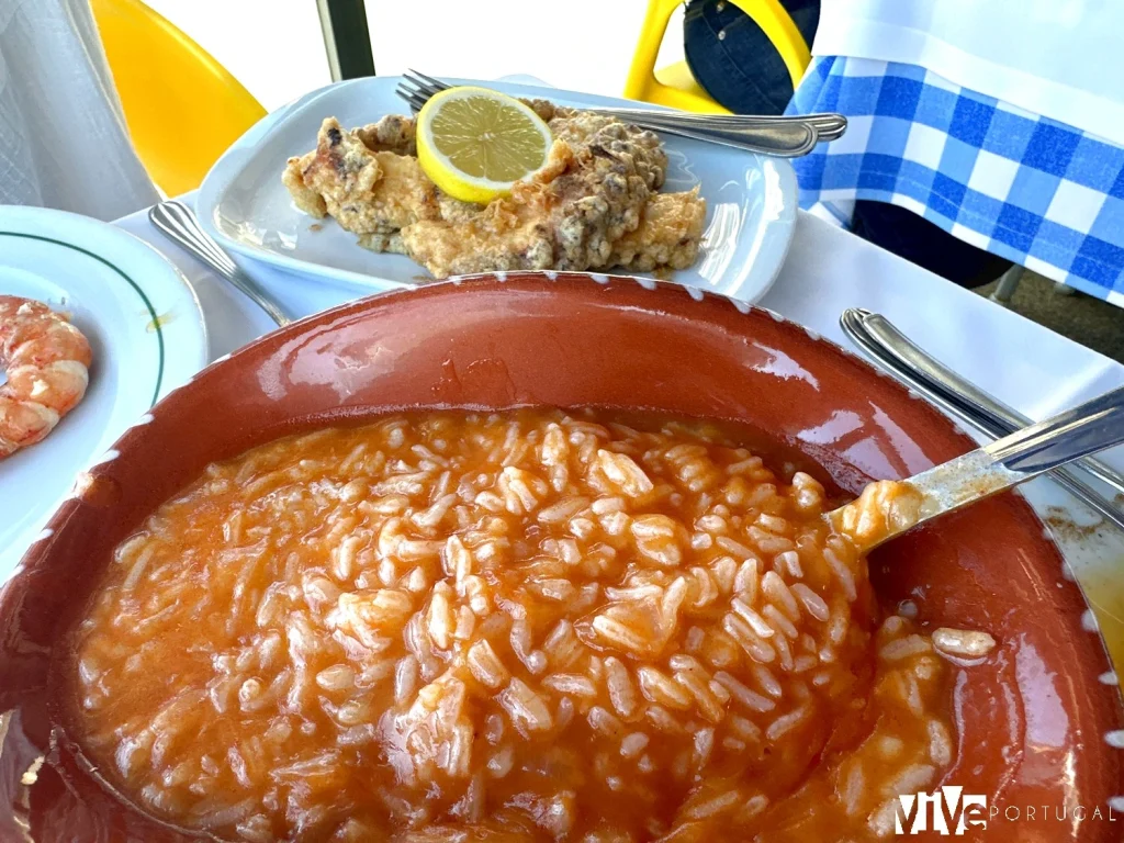 Arroz con pulpo de Os Melinhos