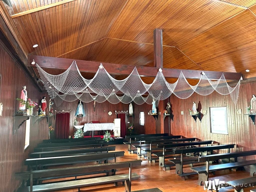 Interior de la Capilla de Nossa Senhora da Conceição
