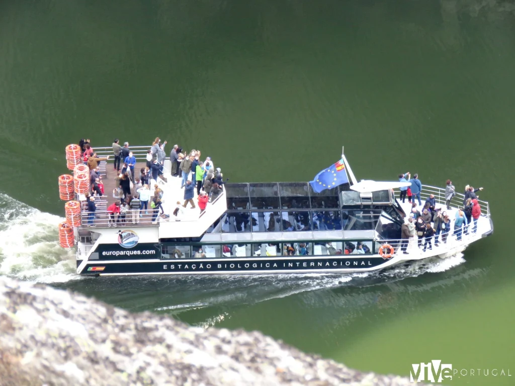 Detalle del barco de Miranda do Douro