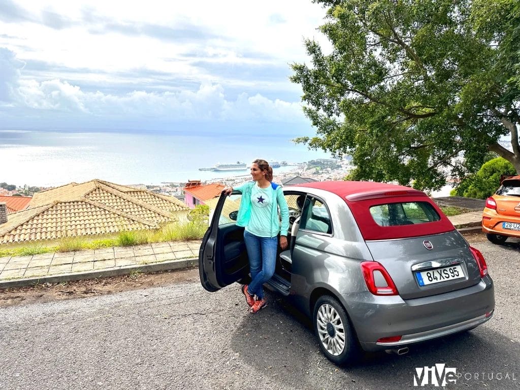 Nuestro coche en el segundo viaje a Madeira