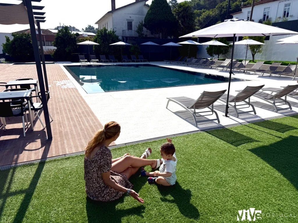 Piscina exterior del hotel do Parque Congress & Spa