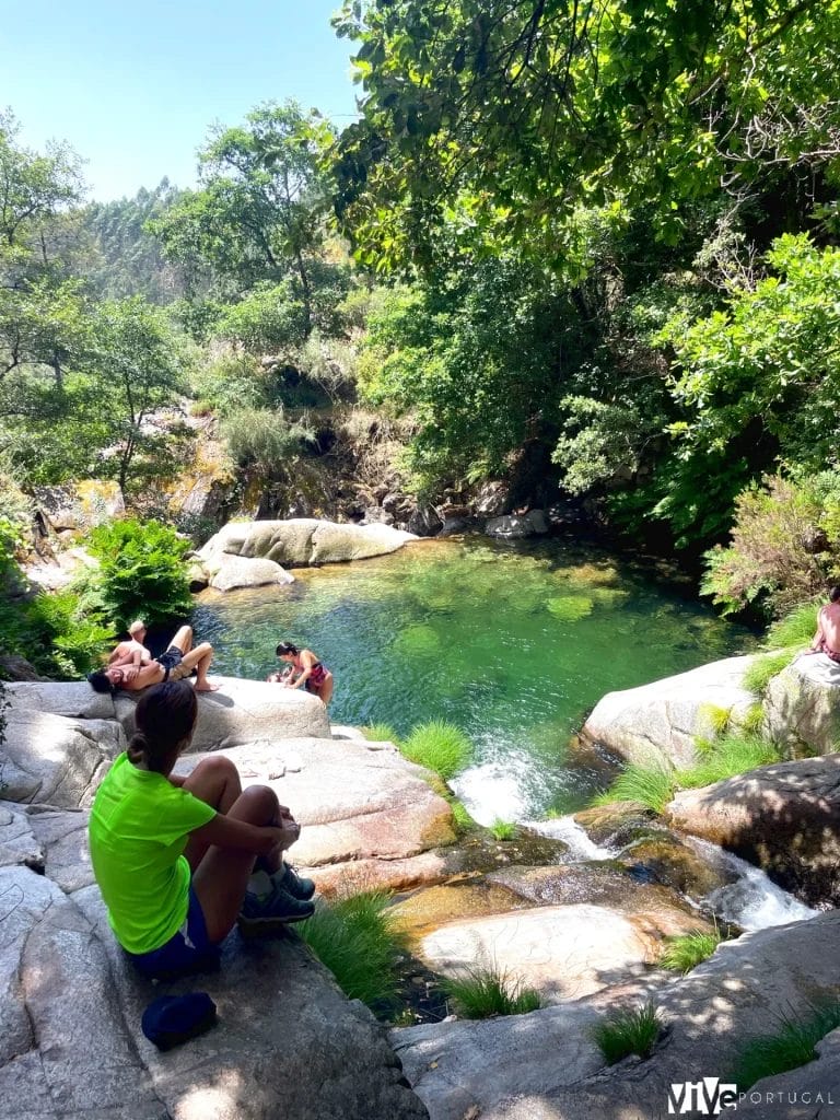 Poço Azul en verano