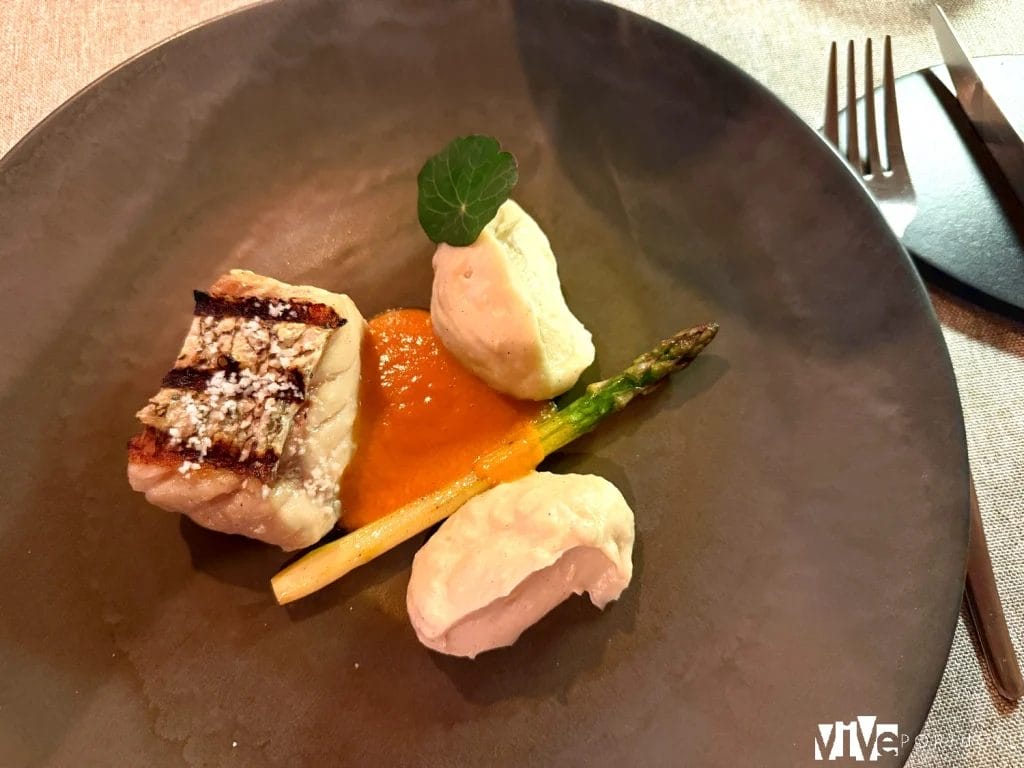 Uno de los platos del restaurante Açafrao