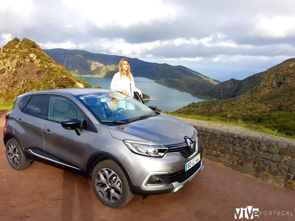 Nuestro coche de alquiler en São Miguel