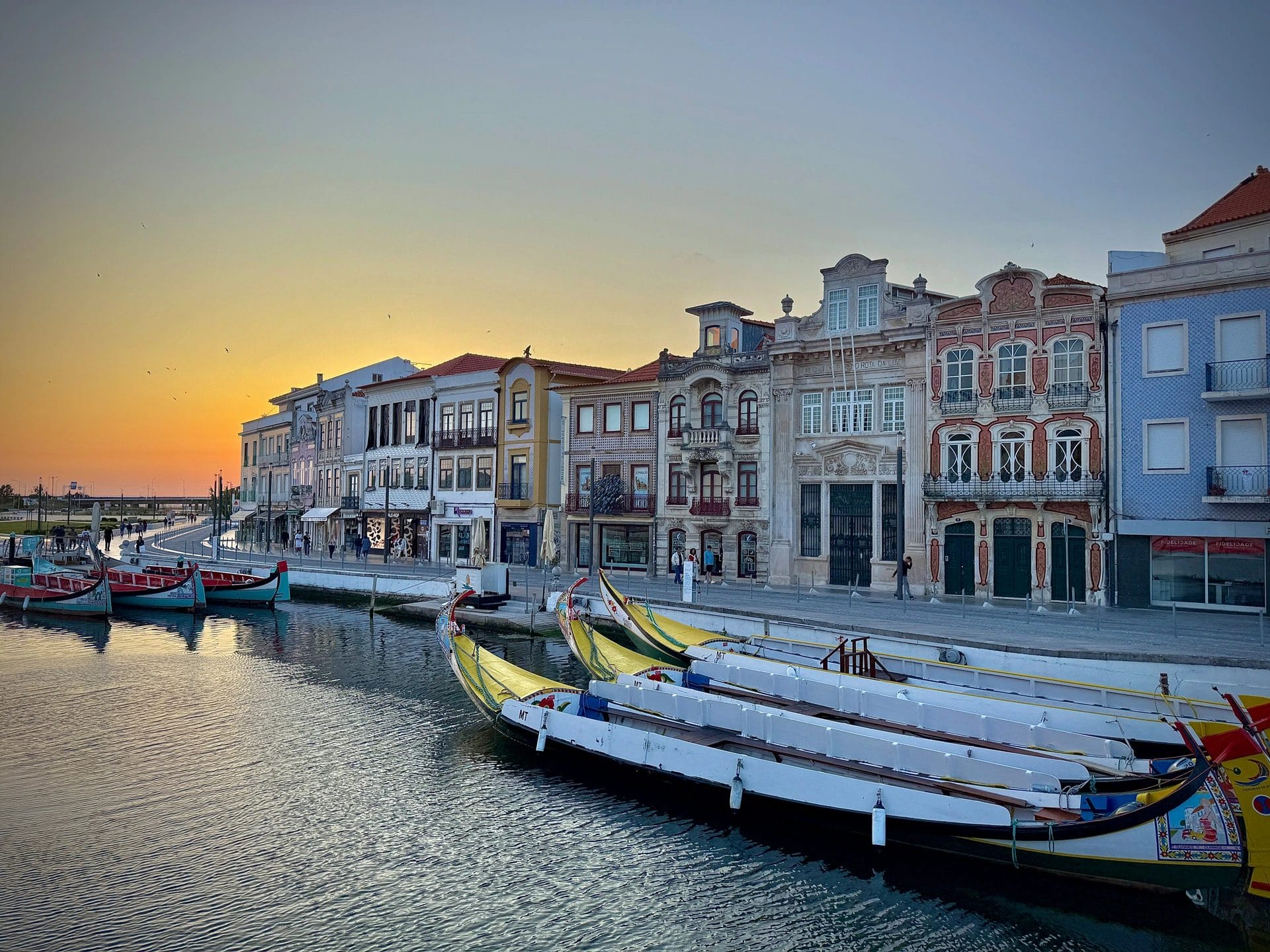paseo en barco Aveiro