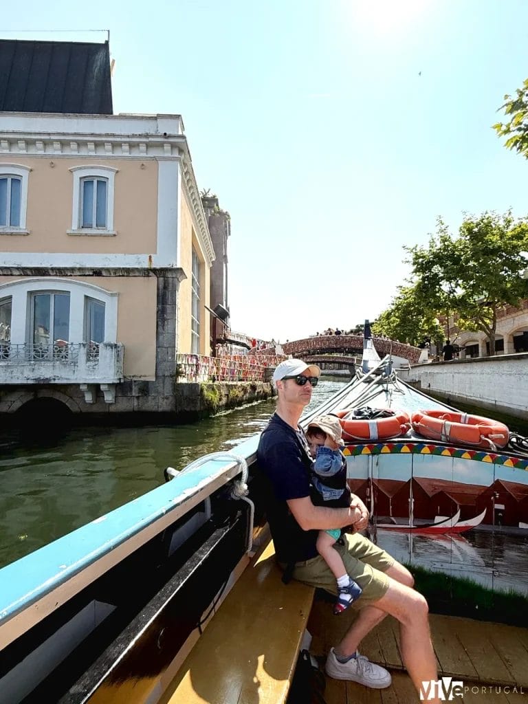 Un momento del paseo por el canal Central