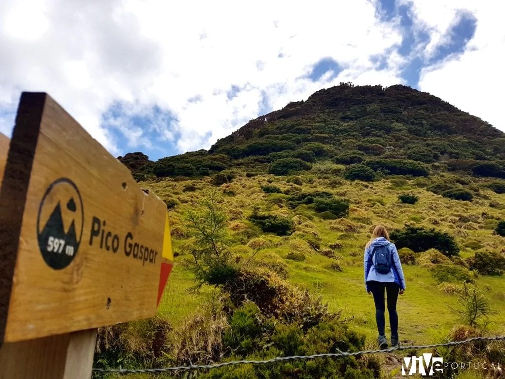 Senderismo en la isla de Terceira