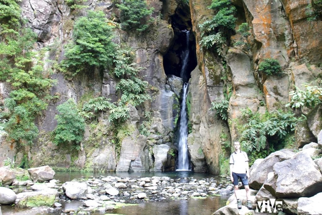 Cascada del Salto do Cabrito de São Miguel