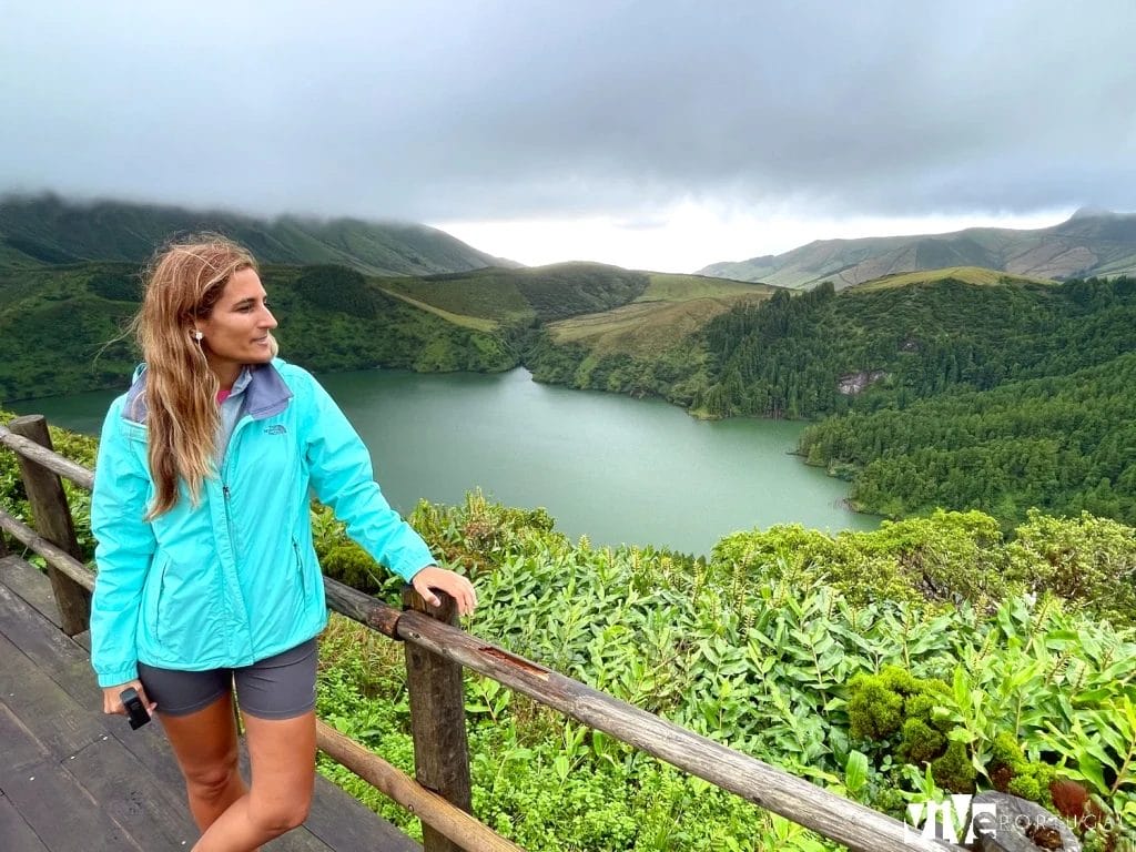 Una de las lagunas de Flores