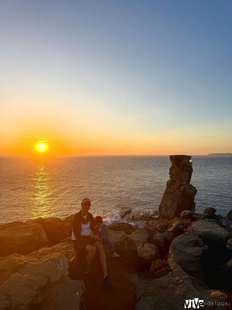 Atardecer en el cabo Carvoeiro