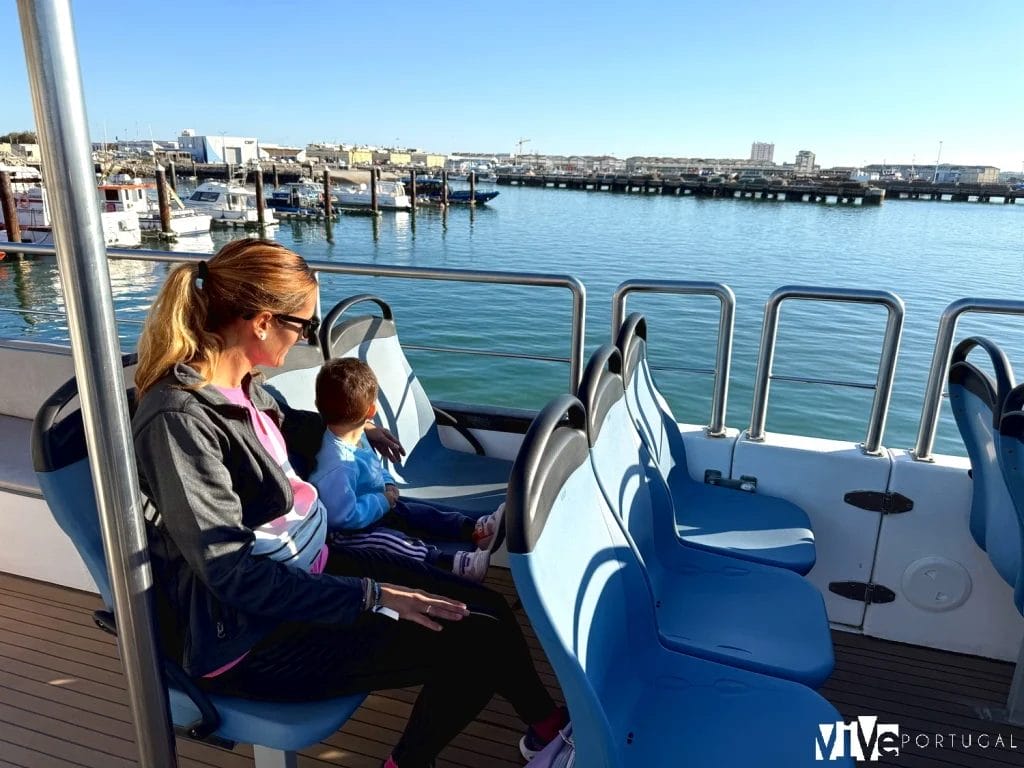 El barco que nos llevó a Berlenga Grande