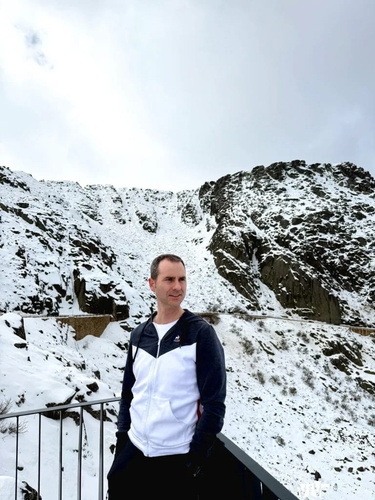 Nieve en la Serra da Estrela