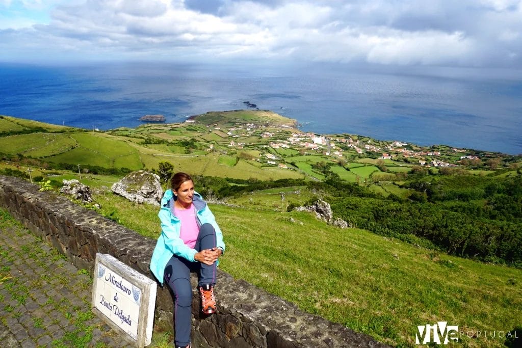 Ponta Delgada desde su mirador