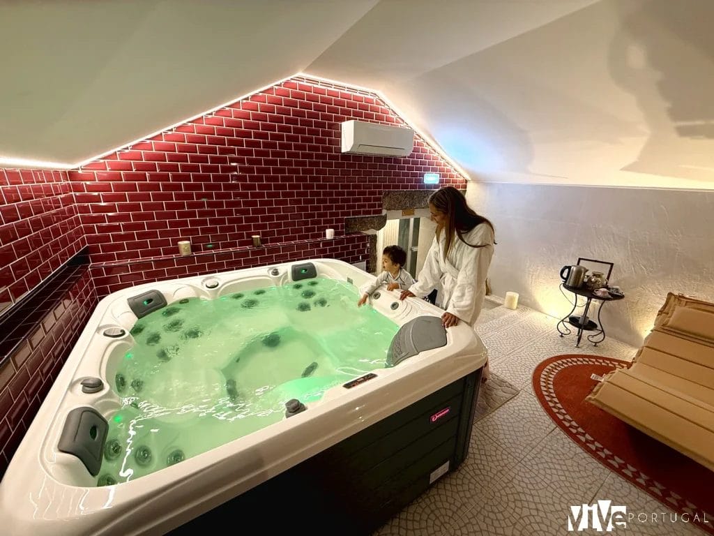 Zona de spa del Palacete
