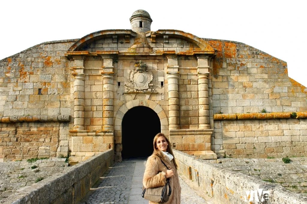 Una de las puertas de la fortaleza de Almeida